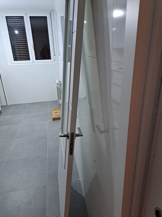 Puerta lacada blanco cocina Uniarte