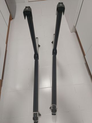 Porta esquís thule con barra de aluminio