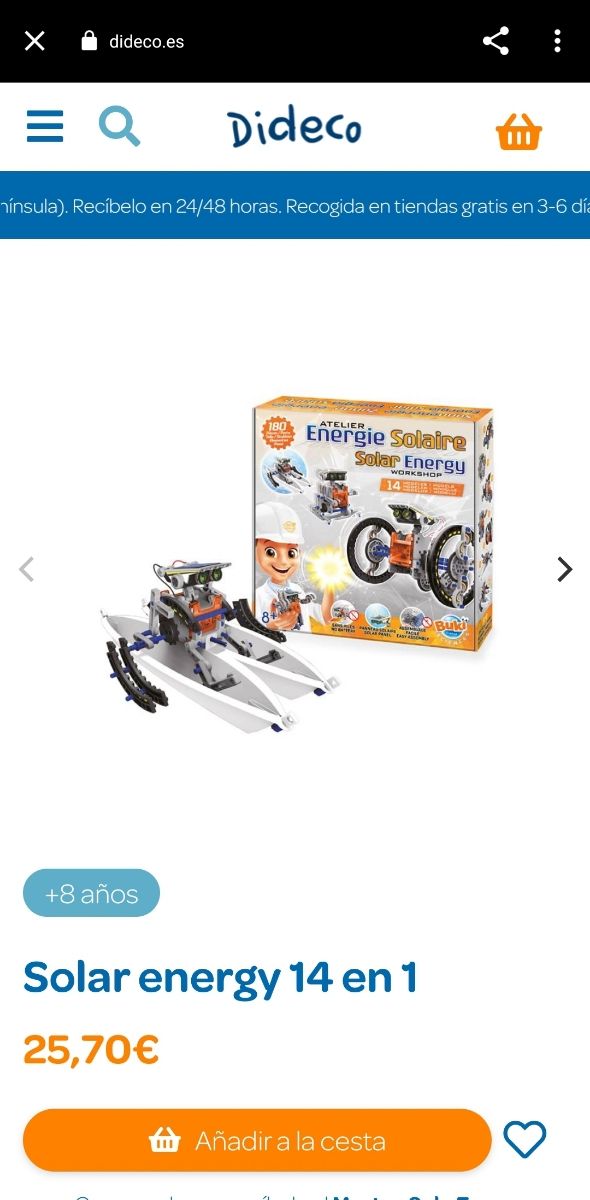 Manualidad construcción con placa solar