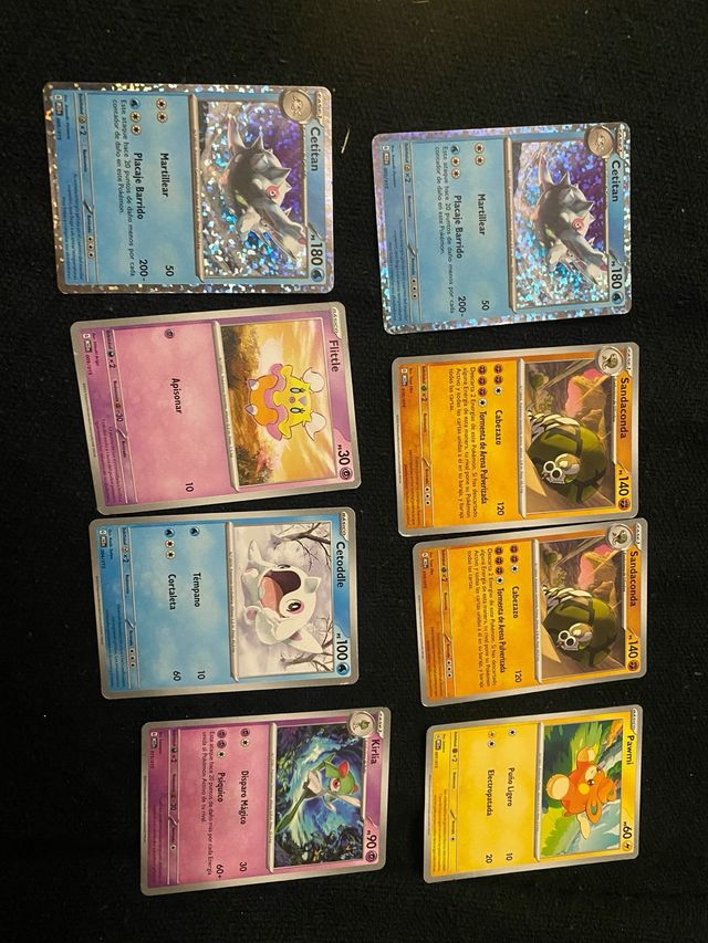 figuras y cartas pokémon lote colección
