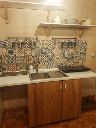 Cocina Ikea con horno