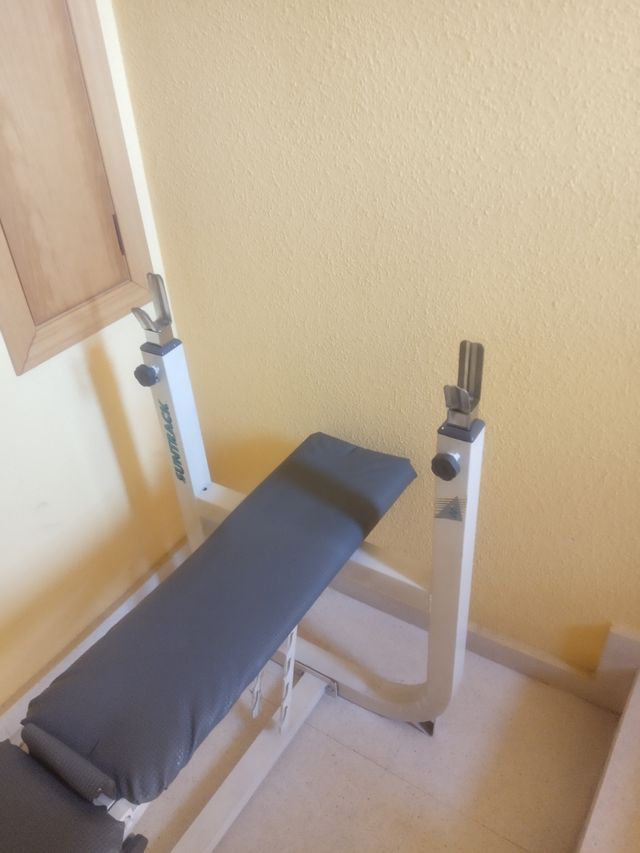 ✅ PRESS BANCA PESAS MUSCULACION