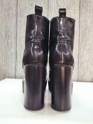 Botín Zara negro talla 37