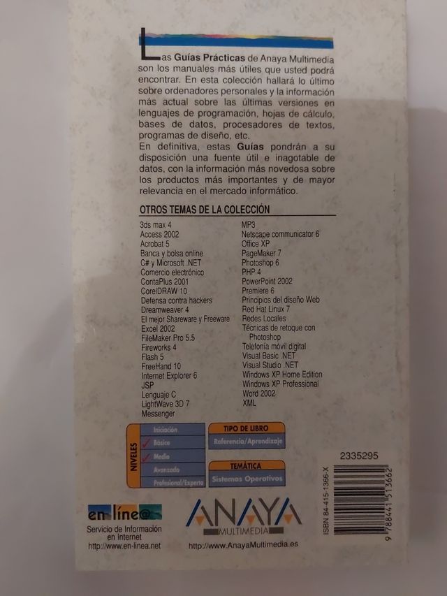 2006. Windows XP. Registro y configuración.