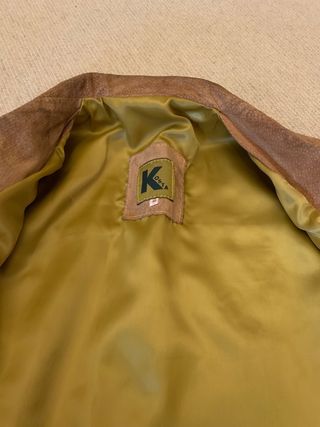 Chaqueta de ante vintage