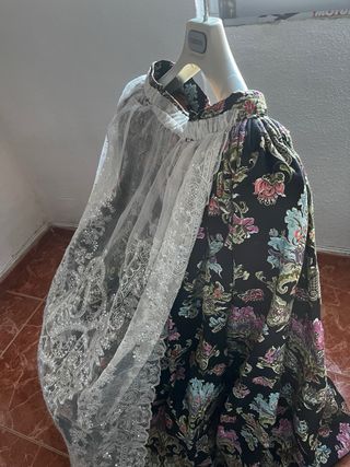 traje fallera del siglo talla 40 hecho ha medida ,