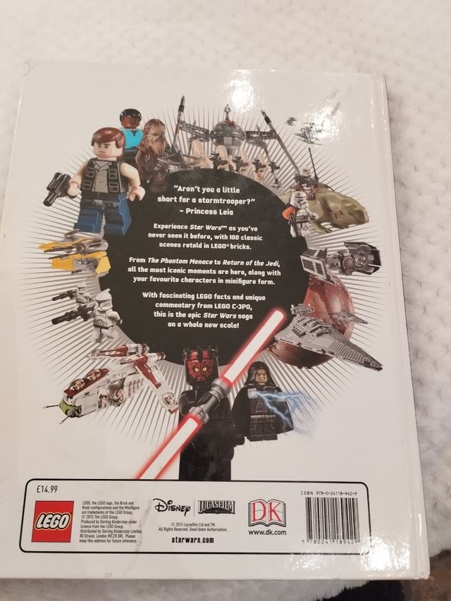 Libro Lego Star wars in 100 scenes