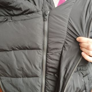 Abrigo plumas negro premamá Talla 50