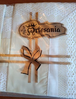 Juego de sabanas antiguas (sabana alta y almohadon