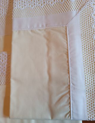 Juego de sabanas antiguas (sabana alta y almohadon