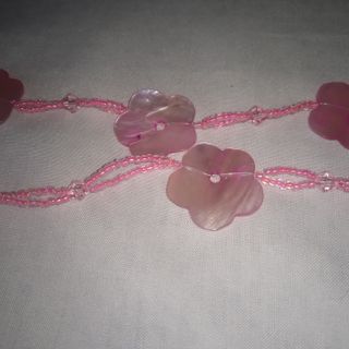 Cinturón vintage flores rosas y2k