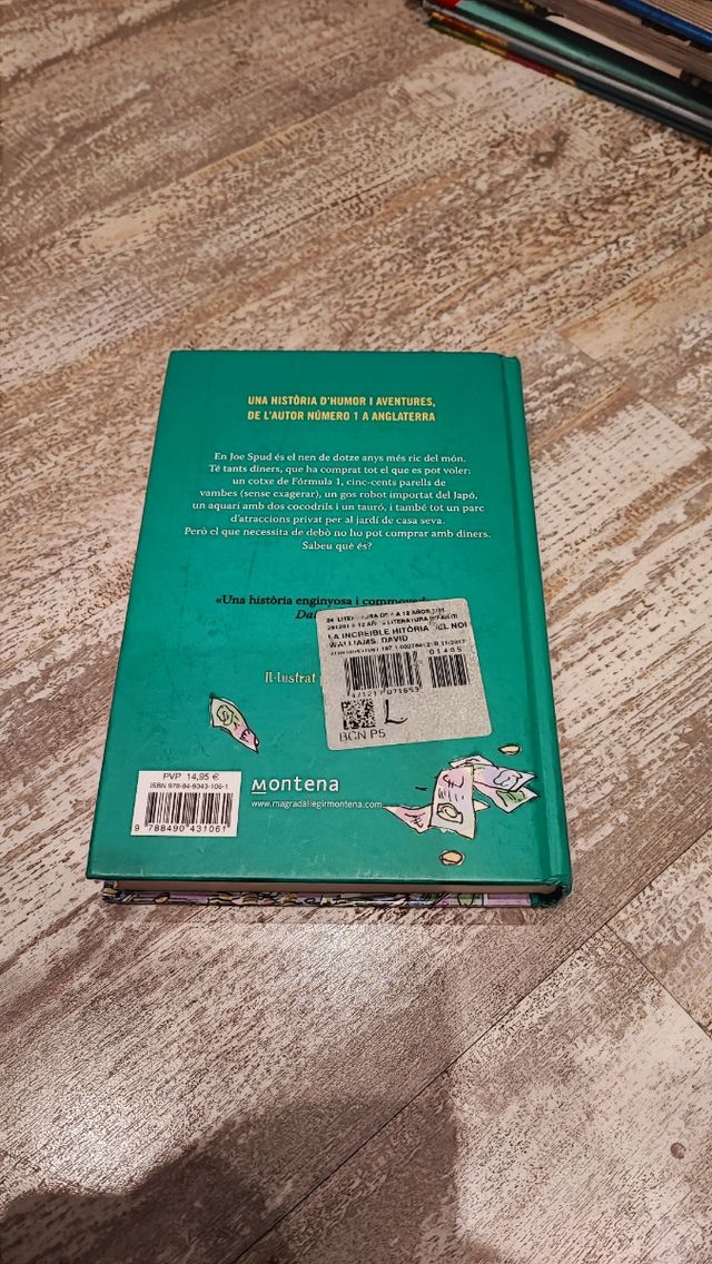 El noi del milió, de David Walliams