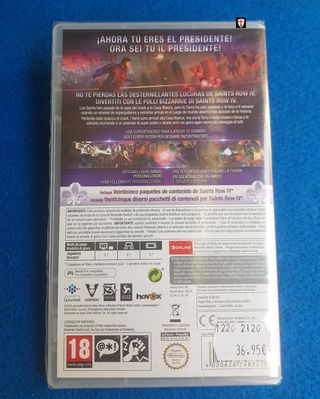 Precintado SAINTS ROW IV