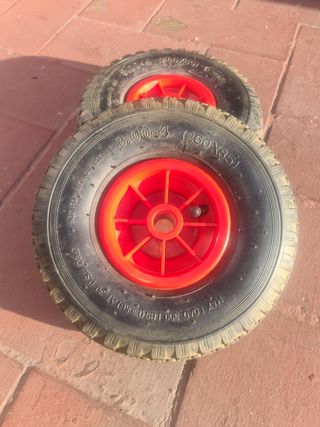 Ruedas de carretillas