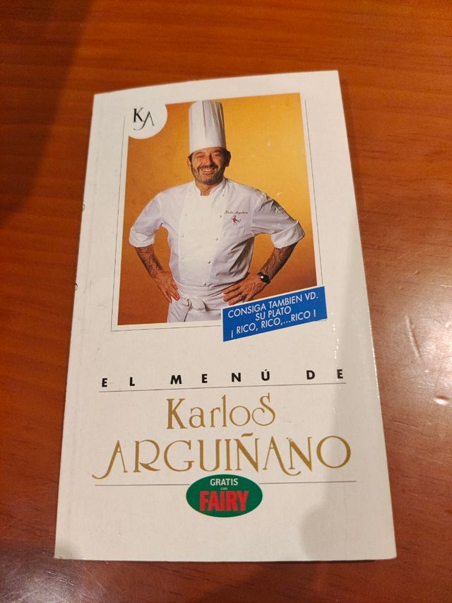 El menú de Karlos Arguiñano