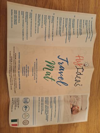 Cuna de viaje con colchón