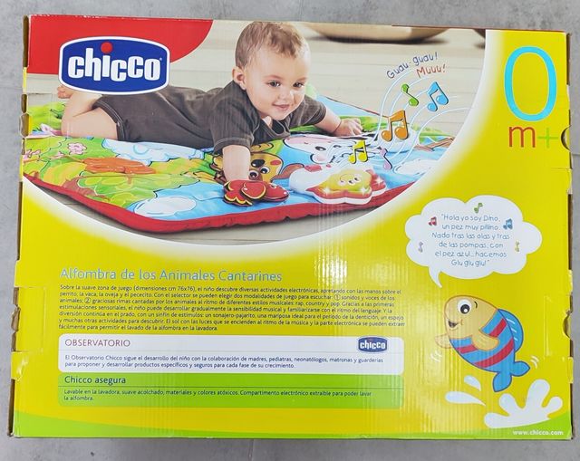 Alfombra musical bebé Chicco