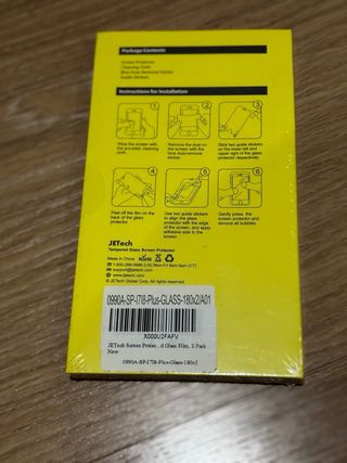 cristal templado iphone 7/8 plus JeTech