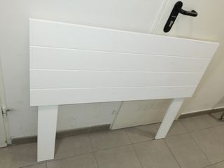 Cabecero madera blanco