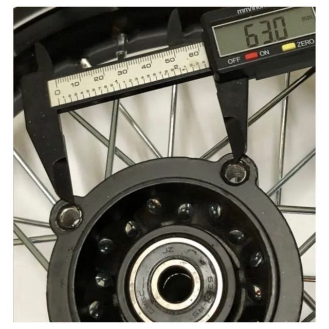 llanta trasera 14” pit bike