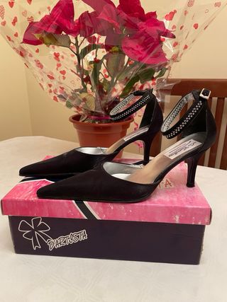 Zapato de tacón . Fiesta . talla 38