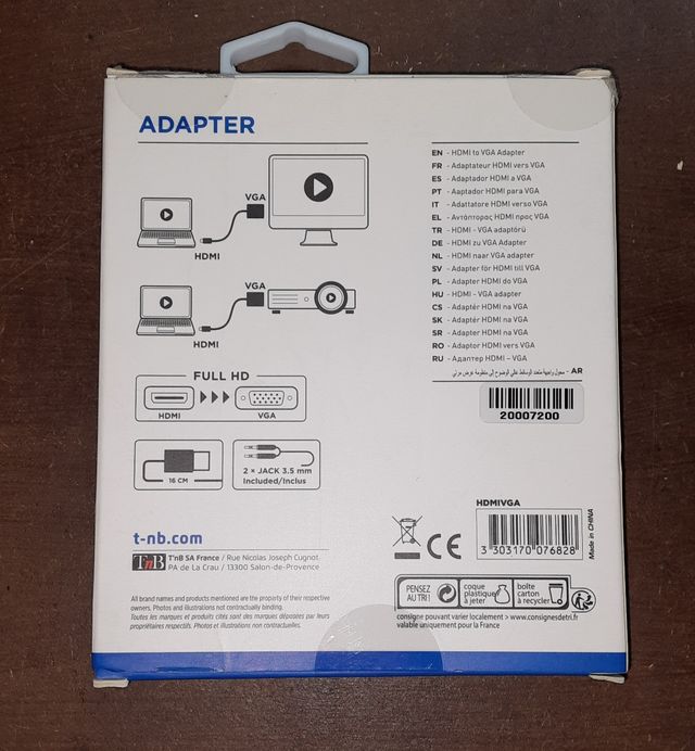 Cavo adattatore hdmi vga
