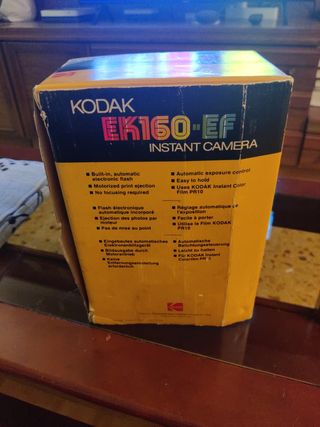 Maquina fotos Kodak instantánea