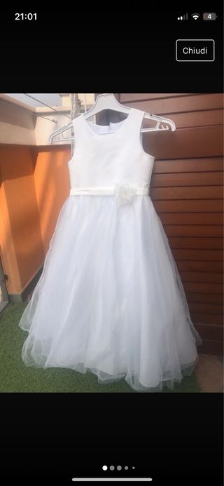 vestito bambina su misura