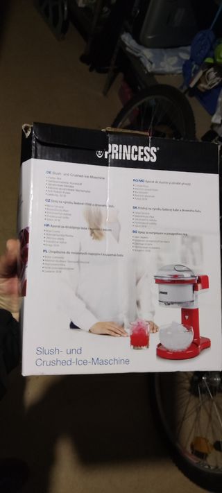 picadora de hielo princess retro