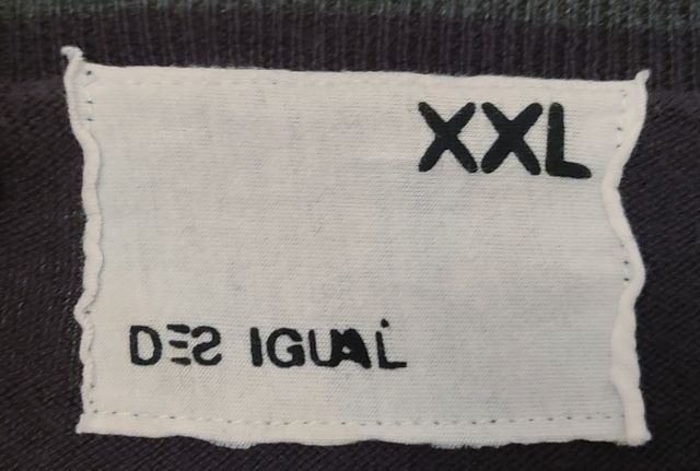 Jersey hombre Desigual Talla XXL