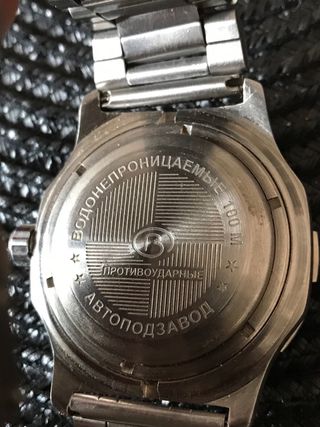Reloj Vostok Komandirskie K35 automatico 31 Rubies