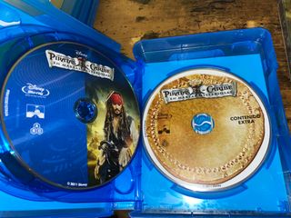 Saga Piratas Del Caribe Bluray
