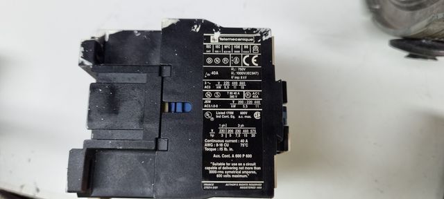 TELEMECANIQUE LC1-D2510/ LC1D2510 240V BOBINA 40A