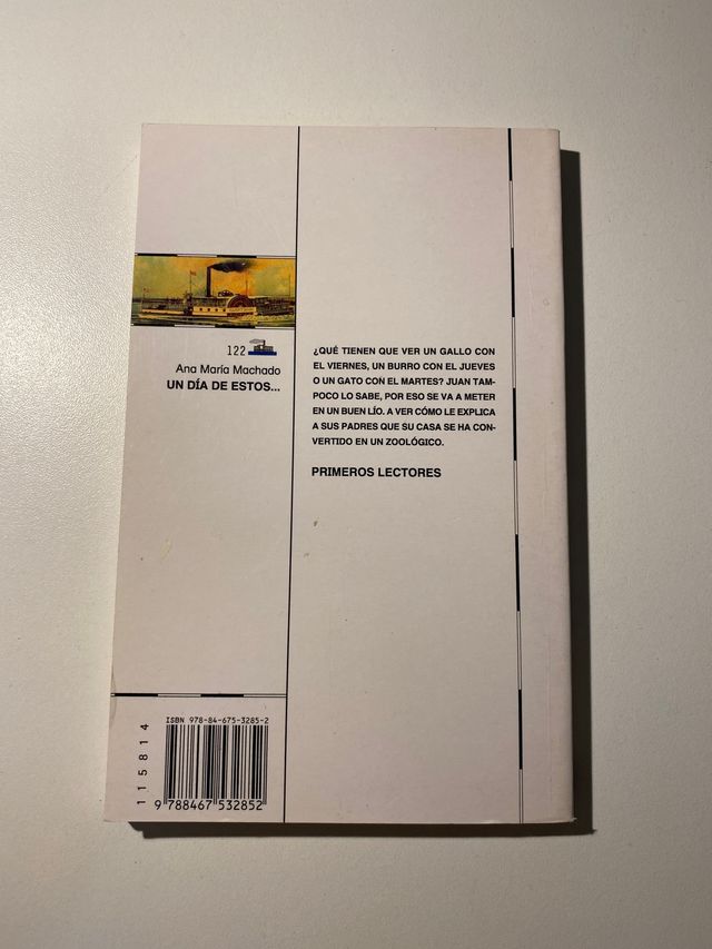 Un día de estos... de Ana Maria Machado