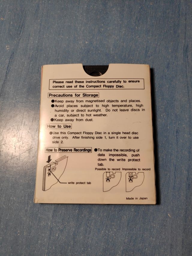 Disquette Floppy disc Amsoft