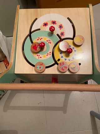 andador/ correpasillos madera montessori