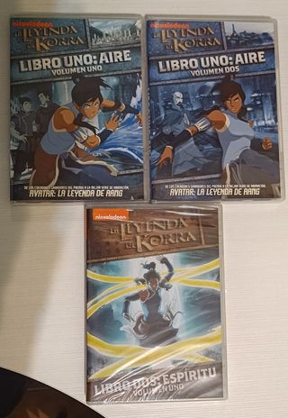 La leyenda de Korra DVD