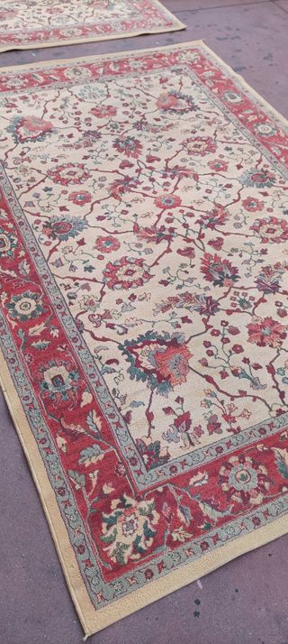 Juego alfombras lana