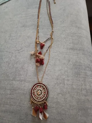 Collar con bolas varios tonos