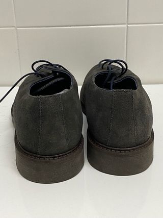 zapatos antelina gris hombre mimao 43