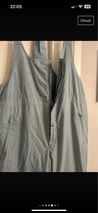 tuta da scii salopette neve uomo Colmar