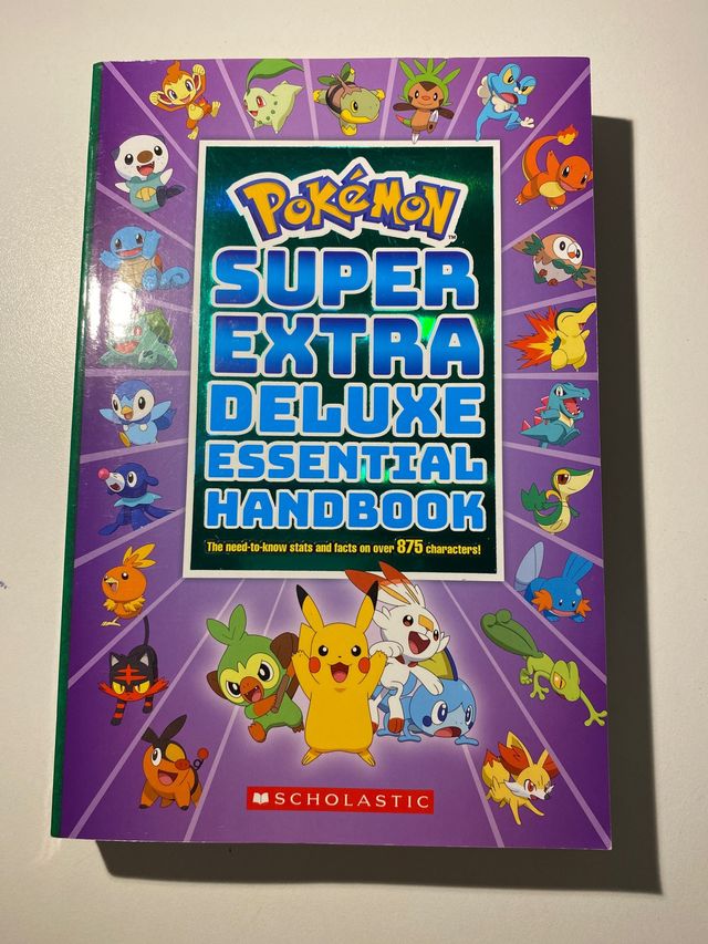 Pokemon Super extra deluxe essential handbook