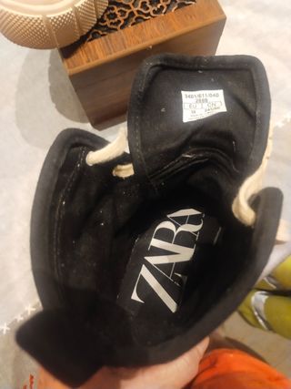 Bambas altas de Zara mujer