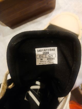 Bambas altas de Zara mujer