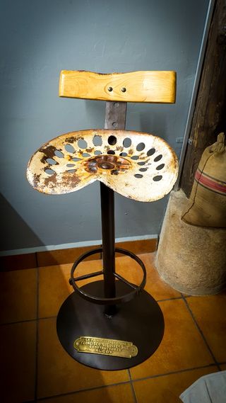 Taburete Industrial Vintage