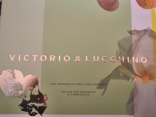 Pack de Colonia aguas florales Victorio & Lucchino