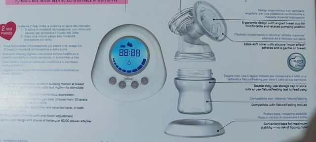 Sacaleches eléctrico chicco