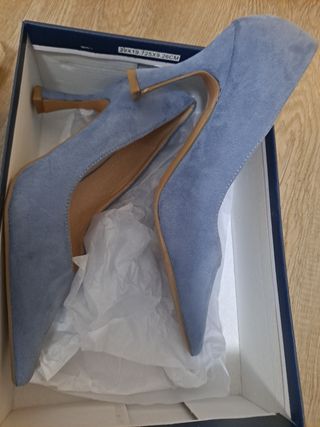 Zapatos azul claro MaryPaz