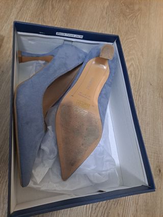Zapatos azul claro MaryPaz