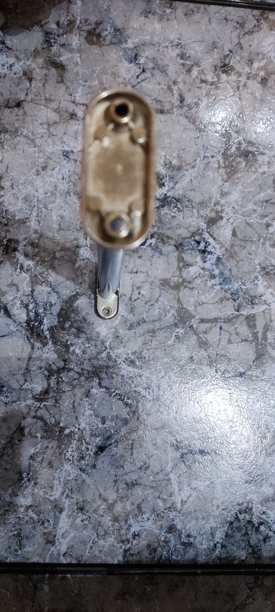 BARRA PERCHERO DE ACERO CROMADO 